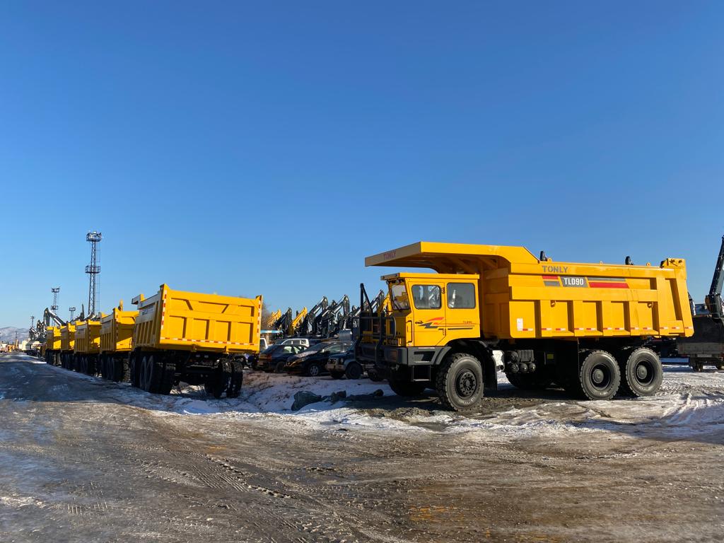 Новая модель самосвала TONLY TLD90 с гибкой рамой