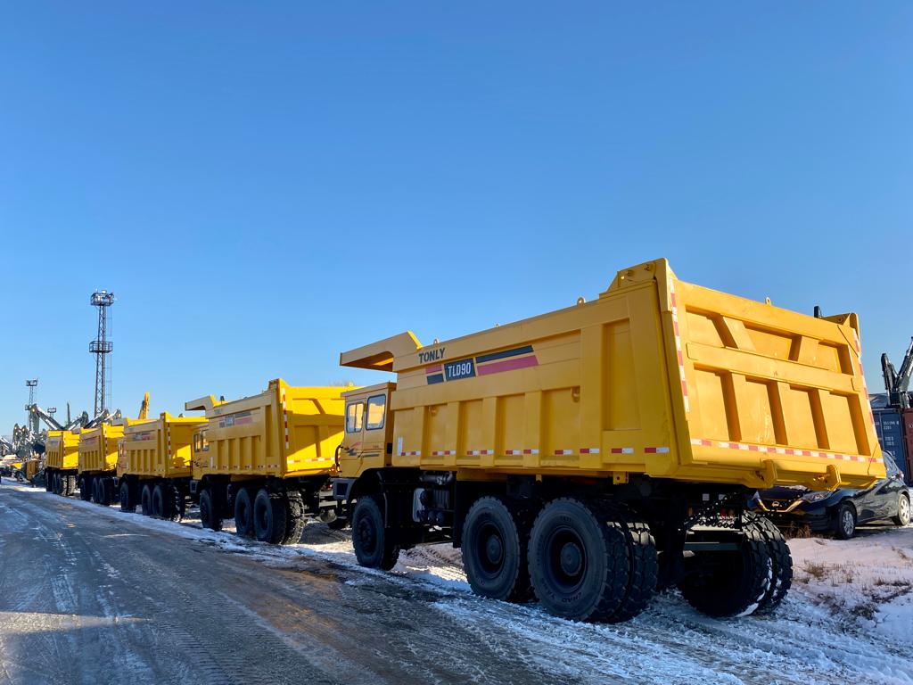 Новая модель самосвала TONLY TLD90 с гибкой рамой