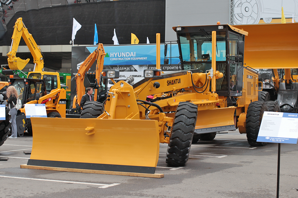 Shantui на выставке BAUMA CTT 2018 Shantui на выставке BAUMA CTT 2018