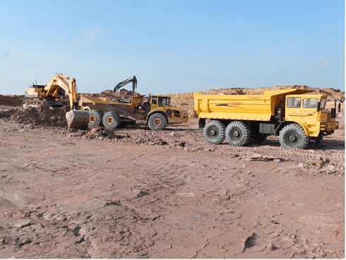 Самосвал TL849 – колёсная формула 6х6, грузоподъёмность 35 т