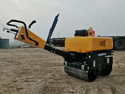 Ручной двухвальцевой виброкаток SRD800L